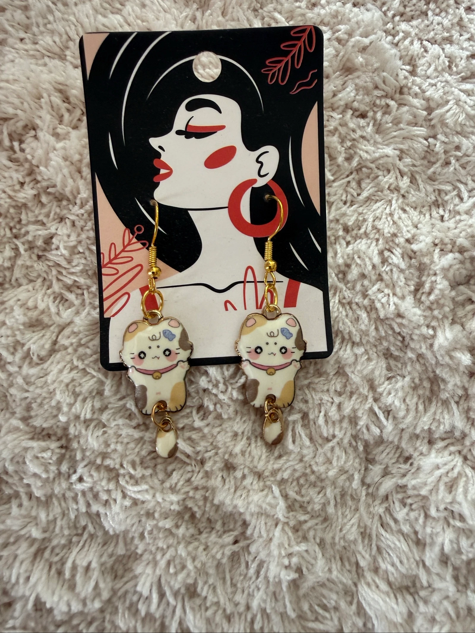 Boucles d'oreilles chatons – photo 17